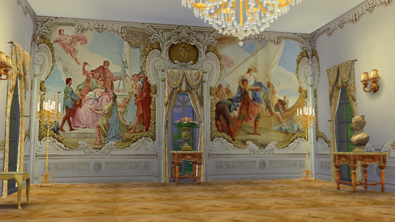 SIMS 4 Барокко рококо